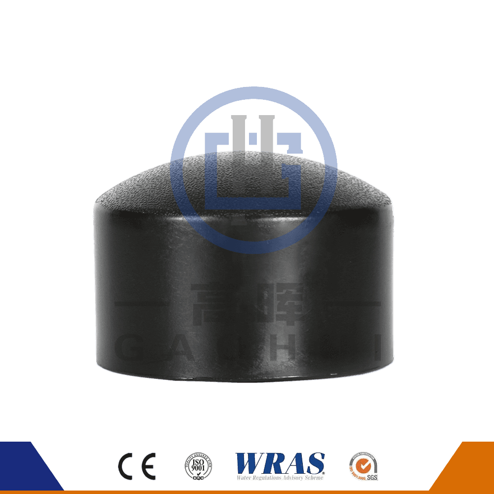 سعر المصنع من غطاء نهائي الانصهار المصبوب بعقب HDPE لتوفير المياه والصرف الصحي